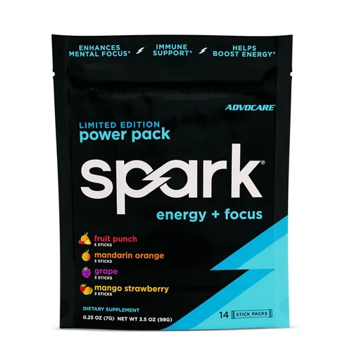 Vista 14 de AdvoCare Spark - Mezcla de bebida energética - Suplemento de vitaminas y aminoácidos - Apoya la energía y la concentración* - Apoyo inmunológico