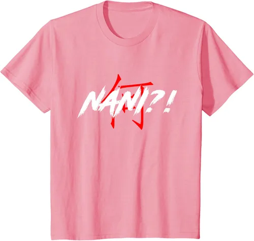 Vista 60 de Nani Meme Anime Japanese Camiseta, Negro, S