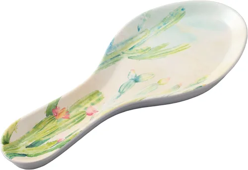 Vista 7 de UP Bird of Paradise - Soporte para cuchara de melamina, soporte para cuchara de cocina para estufa, encimera de cocina y mesa de comedor, 9.625 Ave