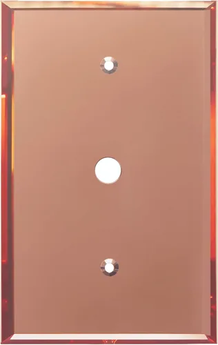 Vista 23 de LIDER Placa de pared dúplex para receptáculo, cubierta de salida con espejo, de gran tamaño, 1 cuadrilla Dorado