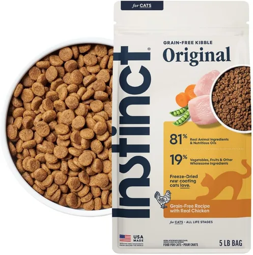 Vista 10 de Instinct Original - Alimento seco para gatos, Rabbit