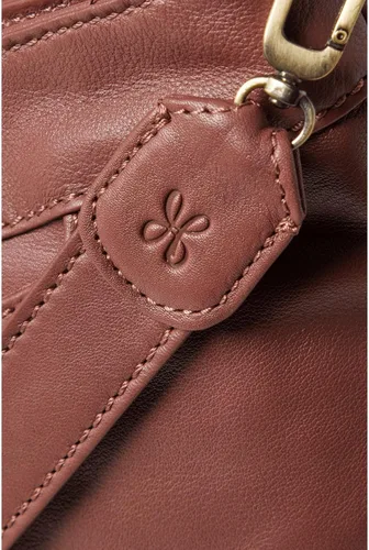 Vista 3 de HOBO Gaby Bolso cruzado mediano para mujer, construcción de cuero con forro interior de algodón, bolso elegante y moderno