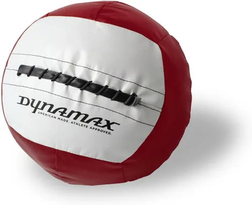 Vista 7 de Dynamax Mini Medicine Ball, 2–12 lb Soft Shell Wall Ball, 10-Inch Weighted Exercise Ball for Strength Training, Core Workouts, Conditioning &