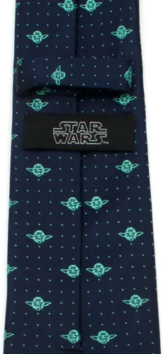 Vista 4 de Cufflinks Inc. Yoda Dot - Corbata azul marino, marino