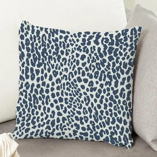 Vista 47 de Funda de cojín decorativa con estampado de guepardo verde peridoto para sofá, funda de almohada verde crema con estampado de leopardo con A-16