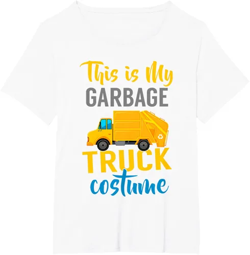 Vista 22 de Pijamas de camión de basura para niños Pjs niños ropa de dormir camisa