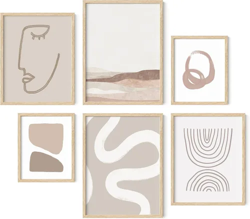 Vista 14 de HAUS AND HUES Cuadros de Playa para Pared - Imágenes de la Naturaleza, Arte para Pared Costero, Cuadros de Playa, Carteles del Océano, Imágenes