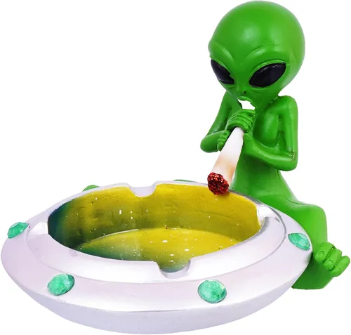 Vista 2 de Fantasy Gifts Cenicero Astral Alien Smoke Session - 4