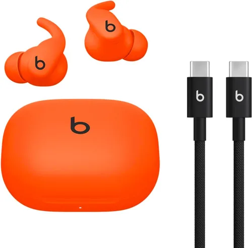 Vista 14 de Beats - Powerbeats Fit - Auriculares inalámbricos con cancelación de ruido para entrenamiento con ajuste Ultimate Secure con cable de carga USB-C