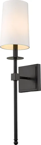Vista 10 de Z-Lite 1 aplique de pared ligero 811-1S-BN, níquel cepillado