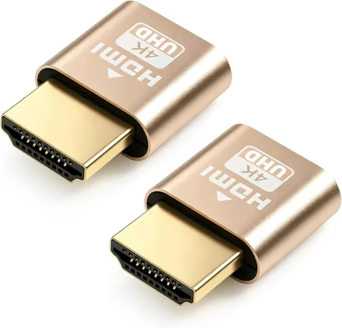 Vista 8 de DTECH Emulador de enchufe simulado HDMI 4K, adaptador fantasma sin cabeza, compatible con Windows, Mac, OSX, Linux, soporte 4kx2k 2160P 1080p