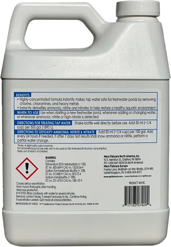 Vista 2 de API Pond Aqua Essential - Acondicionador de agua para estanque, 32 oz (32.0 fl oz)