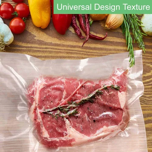 Vista 7 de O2frepak Bolsas selladoras al vacío para alimentos, sin BPA y prevención de pinchazos, bolsas de ahorro de alimentos, ideales para sellador de vacío