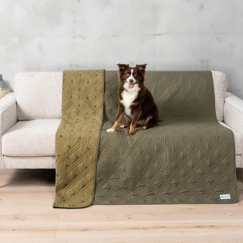 Vista 12 de PetAmi Funda de sofá impermeable para perros, manta impermeable para mascotas, funda reversible para muebles protector de sofá para cama de gato