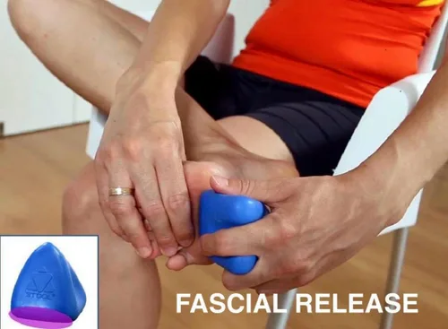 Vista 4 de Herramienta de auto-masaje para el dolor de cuello, espalda y cuerpo completo – Diseño fisioterapeuta, alivio específico 3 en 1, premium y portátil