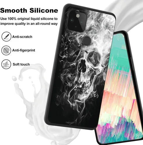 Vista 292 de Funda delgada para Google Pixel 4 XL, funda delgada de silicona de TPU suave a prueba de golpes para Google Pixel 4 XL, astronauta Galaxy