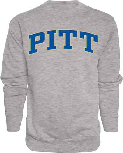 Vista 34 de Blue 84 NCAA para hombre Sudadera de cuello redondo con nombre de equipo jaspeado en color oscuro