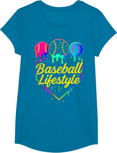 Vista 46 de Baseball Life Style 101 - Camiseta de béisbol para jóvenes