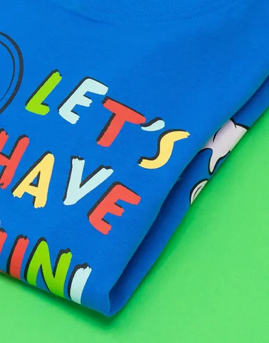 Vista 6 de CoComelon Camiseta de manga corta para niños y niños pequeños JJ azul