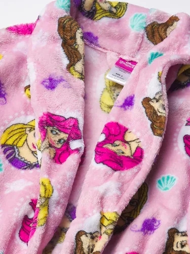 Vista 2 de Disney Frozen para niñas Princesa Bata de baño Minnie Mouse