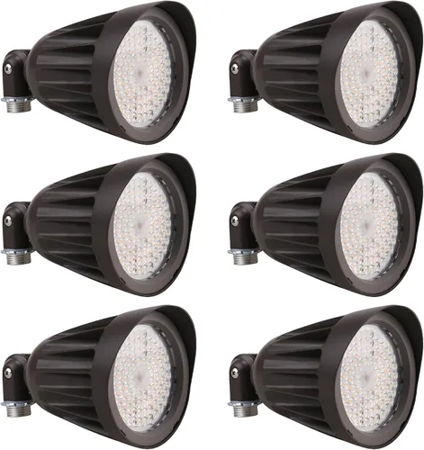 Vista 8 de Luz de inundación del proyector de la bala de 25W LED, 3500LM, 3CCT 1-Paquete