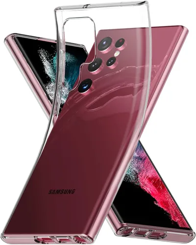 Vista 9 de Funda para Samsung Galaxy S21 Plus, ultra delgada y flexible, TPU resistente a los arañazos, gel de goma suave de silicona protectora transparente