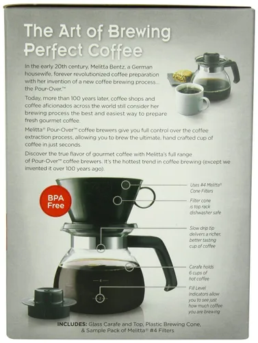 Vista 3 de Melitta cafetera, cápsula con vertedor más taza para viaje paquete de 2.