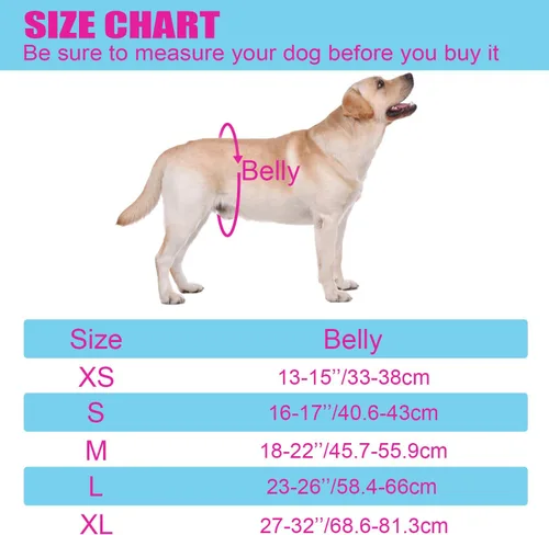 Vista 6 de Bragas para perros en celo, pantalones reutilizables para evitar que se cruzen. Ropa interior lavable para proteger a las perras de perros machos