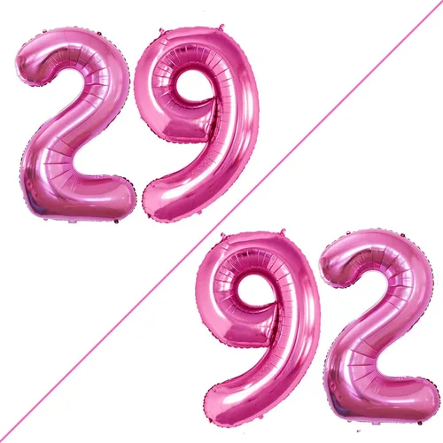Vista 214 de Goer, conjunto de globos de papel aluminio para decoraciones de cumpleaños, globos de las letras de feliz cumpleaños y de números Oro