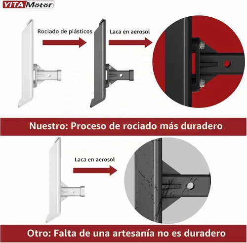 Vista 5 de YITAMOTOR Placa de montaje para minicargadora de 3/8 pulgadas con receptor de enganche de remolque extraíble de 2 pulgadas, accesorio de placa