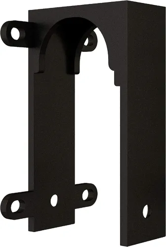Vista 8 de National Hardware N700-116 Interior corredera puerta de granero Hardware Bypass Bracket