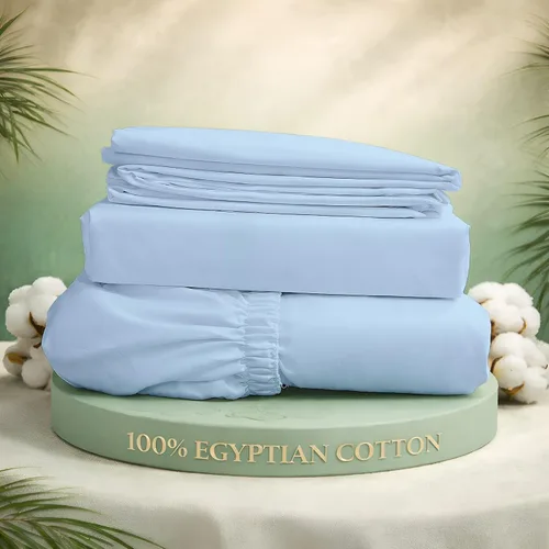 Vista 10 de Sábanas de cama tamaño individual XL, juego de sábanas de 100% algodón egipcio suave de fibra larga, juego de 4 piezas con bolsillo profundo de Gris