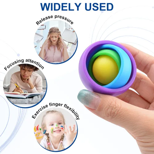 Vista 4 de Juguetes para la ansiedad para niños, rellenos de calcetines para adultos, regalos para niños, niñas, adolescentes, niños, Navidad, Año Nuevo, TDAH