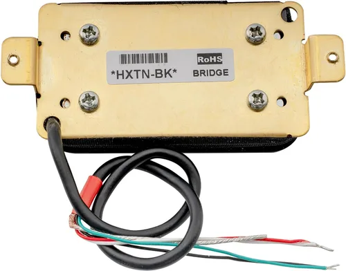 Vista 4 de Artec HXTN Super Power Pastilla Humbucker de Cerámica de Doble Cuchilla Hot Rail para Puente 16K para Guitarra Eléctrica Estilo Strat Tele, Negro