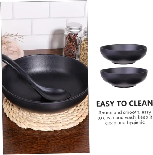 Vista 9 de UPKOCH Ramen Bowl Set 5.5 in Tazones de sopa Tazones de fideos Tazones de arroz Tazones de cocina Vajilla Casa Restaurante