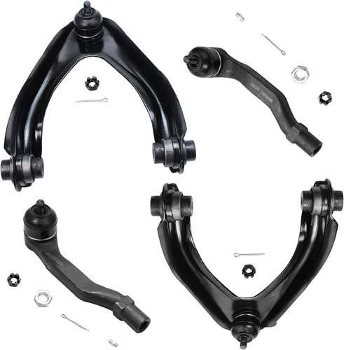 Vista 93 de Detroit Axle - Ejes de eje CV delantero izquierdo y derecho + Reemplazo de juntas esféricas de brazos de control inferiores delanteros para Ford