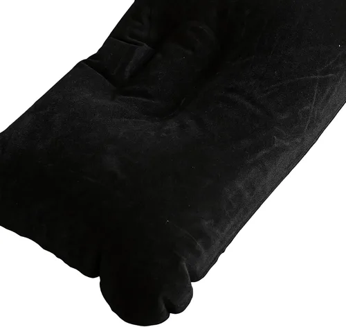 Vista 9 de Car Air Mattress Back Seat 53.15 x 33.46in PVC Flocking (Black)