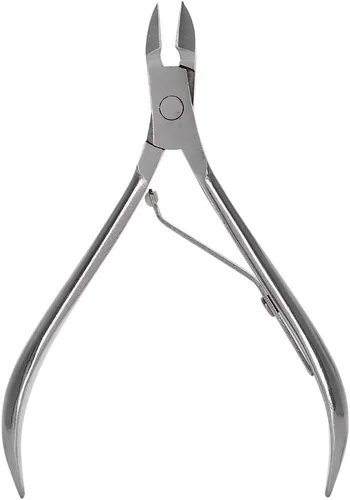 Vista 7 de Dioche Cortador de cutículas, cortador de cutículas, pinzas de cutícula, de acero inoxidable, para piel muerta, tijeras para pedicura, manicura