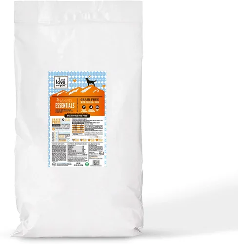 Vista 11 de I and love and you Naked Essentials Alimento Seco para Perros - Pollo + Pato - Alto en Proteínas, Carne Real, Sin Rellenos, Prebióticos +