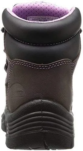 Vista 3 de Avenger Work Boots Women's Framer 6" Leather Comp Toe Waterproof Puncture Resistant Eh Hiker Industrial & Construction Shoe