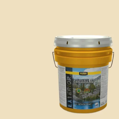 Vista 45 de Rodda Paint CASCADIA XL - Pintura satinada e imprimación para exteriores en uno, cuarto de galón, Aimee