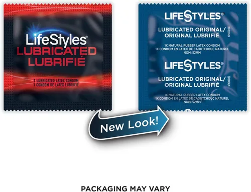 Vista 2 de LifeStyles Preservativos ultra lubricados: también disponibles en cantidades de 12, 25, 50 (100 condones)
