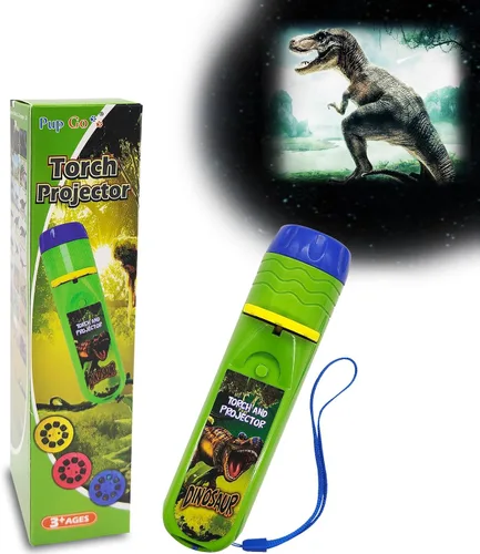 Vista 14 de Pup Go Linterna proyector de animales para niños a partir de 3 años, 3 discos 24 imágenes, juguetes de animales de safari para niños y niñas