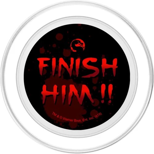 Vista 2 de Mortal Kombat Klassic Finish Him PopSockets MagSafe PopGrip para iPhone