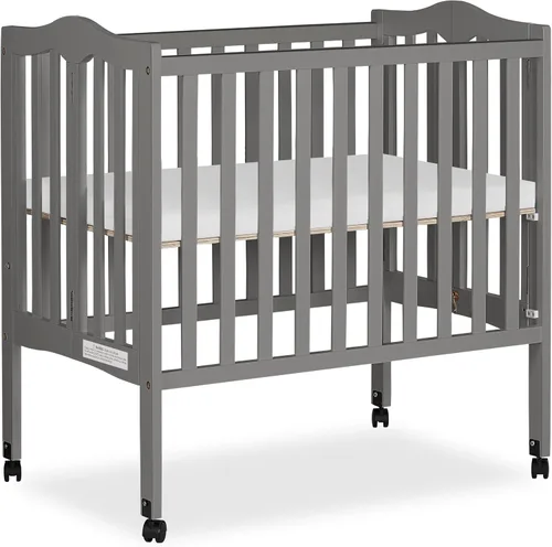 Vista 12 de Cuna lateral portátil plegable ligera 2 en 1, de Dream on Me, Cuna, Cereza