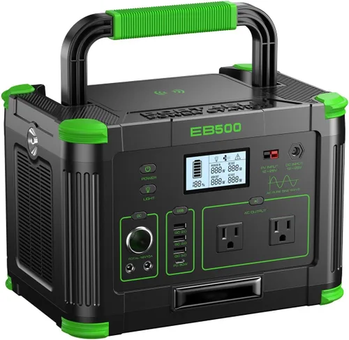 Vista 12 de Generador solar de 999 Wh de 1000 W (pico de 2000 W), estación de energía