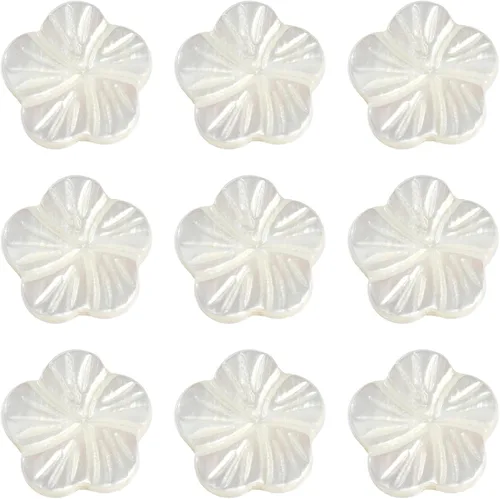 Vista 22 de LiQunSweet 10 cuentas de corazón dulce de concha de abulón natural para hacer aretes, pulseras, collares, joyas