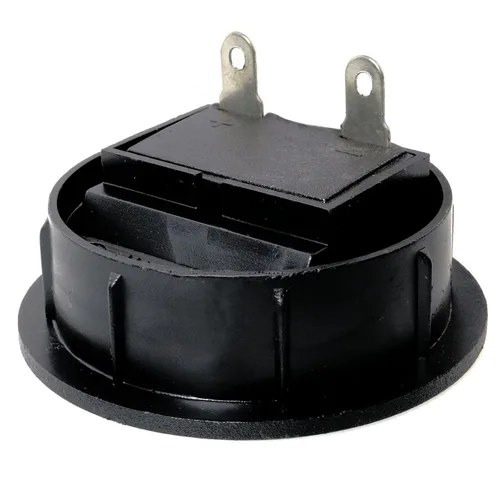 Vista 5 de Copa terminal de altavoz redondo, 4 piezas, clip de resorte rápido redondo, poste de enlace doble, cable de tornillo, subwoofer para coche, conector