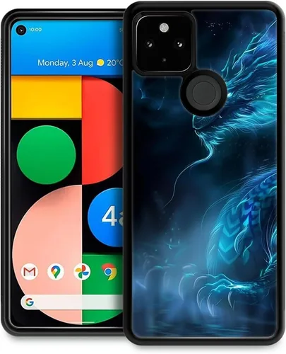 Vista 14 de CARLOCA Compatible with Google Pixel 5 Case,Angry Cat Knife What Pattern Ultra Protection Shockproof Soft Silicone TPU Non-Slip Back for Google