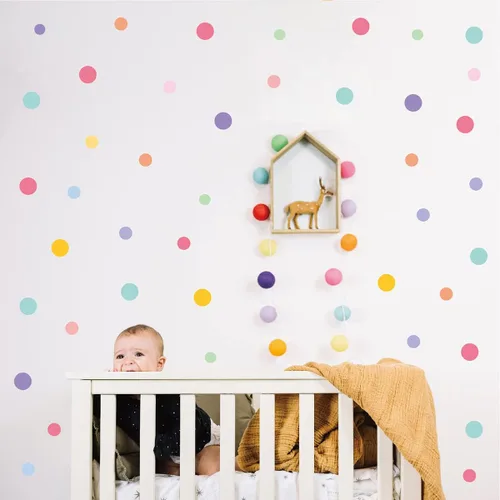 Vista 9 de Calcomanías de pared de mariposa de acuarela para dormitorio de niñas, calcomanías de pared para niños, bebés, guardería, decoración de bricolaje
